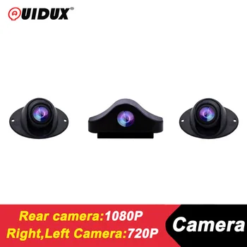 QUIDUX FHD Naktinio Matymo galinio vaizdo kamera su 6 metrų laidu transporto priemonės vaizdo kameros Vandeniui atspari galinio vaizdo kamera už TZ107 ir TZ076