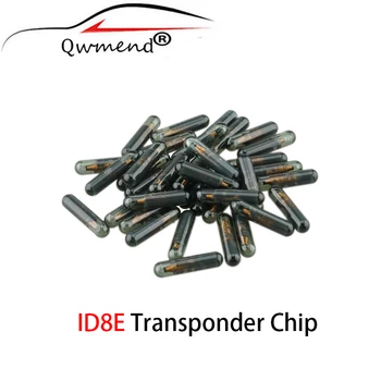 QWMEND Atsakiklis Chip ID8E Automobilio Nuotolinio Klavišą ID8E Chip Honda Stiklo Tuščią Chip ID 8E nesuteiktas 3X 10X 20X 50X