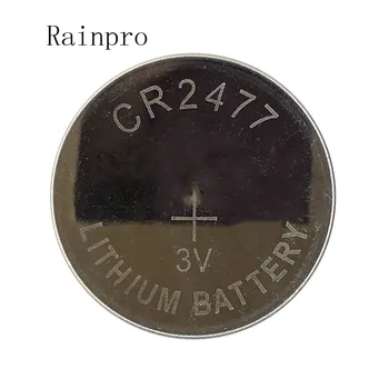 Rainpro 10VNT/DAUG CR2477 2477 3V mygtuką baterijos