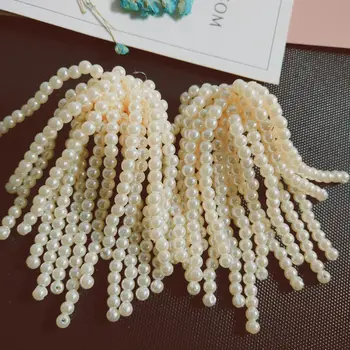 Rankų darbo lašas kutas perlų auskarai papuošalai moterims