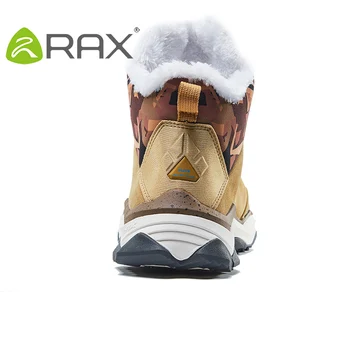 RAX Mens Žiemos Žygiai Batai, Vilnos Kalnų Batai Trekas Batai Anti-slip Orui Vaikščioti Sniego Batai, Vyrams, Moterims, Sportbačiai