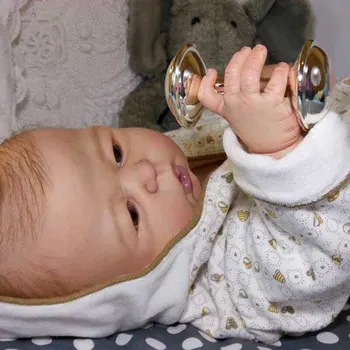 RBG Bebe Reborn Rinkinio 22 Cm Reborn Baby Vinilo Komplektas Dakota Unpainted Nebaigtų Lėlės Dalys 