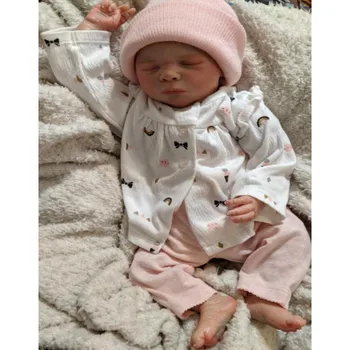RBG Reborn Baby Doll 20 Cm Gyvas Naujagimis Bebe Emma Vinilo Unpainted Nebaigtų Dalių 