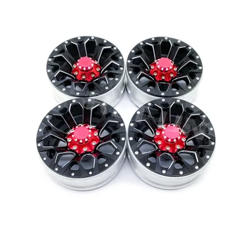 RC 4 Nds de aleación de aluminio de 1,9 Beadlock Llantas de ruedas para 1/10 RC Vikšriniai Centrinis SCX10 SCX10 II 90046 TRX4 D90 S198