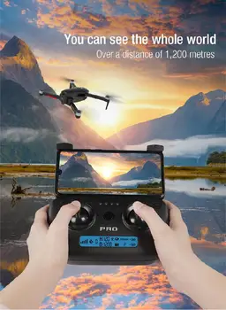 RCtown Sg906 Pro Drone 4k HD Mechaninė, Gimbal Kamera 5g Wifi, VPS Sistema Palaiko Tf Kortelę Skrydžio 25 Min Rc Atstumas 1.2 km