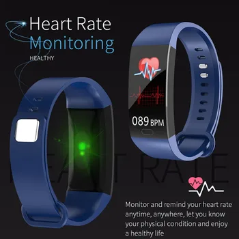 RD11 Smart Apyrankę Slėgio Matavimo Laikrodis Pedometer Rankogaliai Širdies ritmo Monitorius Vandeniui Aktyvumo Seklys Žiūrėti