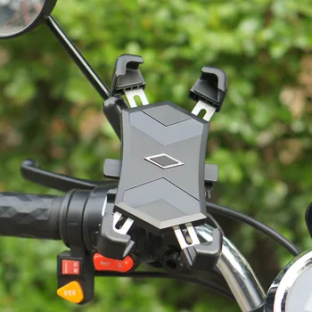 Reguliuojama Dviračio Telefono Laikiklis, 360 laipsnių Sukimosi Dviračių Motociklo Rankenos Universali Bike Mount Laikiklis iPhone XS/Max