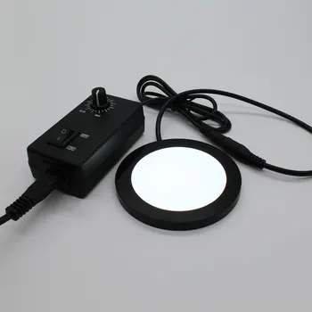Reguliuojamo Ryškumo LED Žiedo Apačioje Šviesos Šaltinis Pašalinti Šešėlis Atspindintis dėl Žiūronų trinokulinis Stereo Mikroskopas