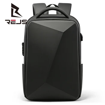 REJS LANGT 2020 Verslo Bag Anti-theft TSA Užraktas Kuprinė Men15.6 Colių Nešiojamas Krepšys Vyrų Kelionės Krepšys USB Įkrovimo Vandeniui