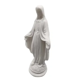 Religinių Apdailos Polyresin Mergelės Marijos Estatua Mergelės Marijos Statulos 14.2 cm Ūgio Panašūs Smiltainis
