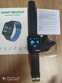 Reloj A6 Smart Watch2020 Vandeniui Veiklos Fitneso Sekimo Apyrankę, Širdies ritmas, Kraujo Spaudimas Moterims Smartwatch Vyrų amazfit gtr