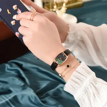 Relojes Para Mujer Ponios Oda Žiūrėti Prabangūs Laikrodžiai Kvarco Žiūrėti Marmuro Dial Atsitiktinis Moterų Bracele Žiūrėti Bayan Kol Saati