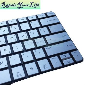 Remontas Jums Gyvenimo Nešiojamojo kompiuterio klaviatūra HP Spectre x360 13-4000 13t-4000 KR MUMS išdėstymas su apšvietimu, originalus ir originali nauja klaviatūra