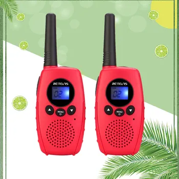 Retevis RT628B Walkie-talkies 2 vnt Mini Radijo Comunicador 3 Kanalo PMR446 PMR Gimtadienio, Kalėdų Dovana Walkie Talkie