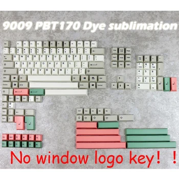 Retro 9009 Colorway Keycaps PBT Keycap Mechaninė Klaviatūros Klavišą Bžūp Dažų Sublimacijos Vyšnių profilis 170 Raktas