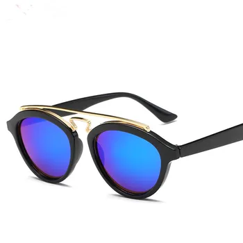 Retro Cat Eye Akiniai nuo saulės Moterims, Prabangos Prekės ženklo Dizaineris Medienos Grūdų Seksualus Cateye Saulės akiniai Moterų UV400 Oculos De Sol Feminino