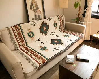 Retro stiliaus audiniai sofos antklodė gobelenas,Namų dekoro gobelenas, kėdės, sofos antklodė padengti.Bohemiškas stilius antklodė