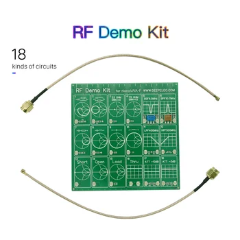 RF Demo Kit NanoVNA RF Testeriai NanoVNA-F Vektoriaus Tinklo Analizatorius Valdybos Filtras Attenuator