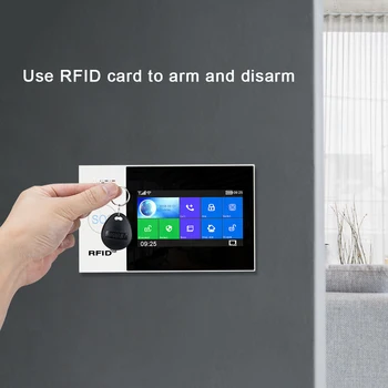 RFID žymę kortelės namų apsaugos signalizacijos sistema