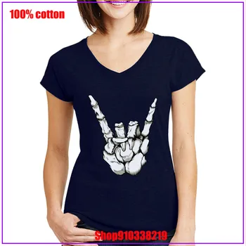 Roko Kišenėje Dizainas -T-Shirt V-kaklo, Medvilnės Vasaros Viršūnes Asmeninį trumpomis Rankovėmis, ropa de mujer Aukščiausios Kokybės Prarasti Azijos Dydis