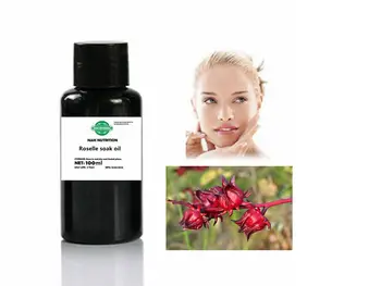 Roselle aliejus įsigeria, drėkina odą, pagerinti atsparumą, balinimas, odos priežiūros, ekologiškas ir sveikas grynas natūralus gėlių ekstraktas