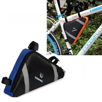 Roswheel Dviračių trikampis maišelį Dviratį Dviračiu Priekinis Rėmas Galvos PVC Vamzdis Krepšiai, dviračių bicicle priedai bisiklet aksesuar