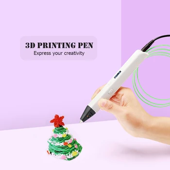 RP800A 3D Spausdinimo Pen OLED Ekranas Profesinės 3D Piešimo Rašiklis Doodling Meno Amatų Priėmimo Vaikų Švietimo Tapybos Žaislas