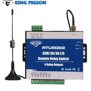 RTU5022 Pramoninės Klasės GSM/3G/4G SMS Nuotolinio valdymo Relės Jungikliai Įmontuoti TCP/IP Protokolą, Tinka DI Prietaisų 8 rėlinis