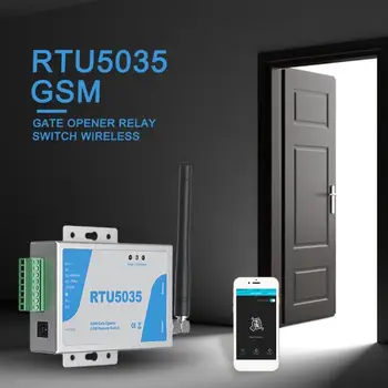 RTU5035 GSM Vartų Atidarymo Rėlę Įjungti Belaidžio Nuotolinio Valdymo pultas su Antena Lašas Laivybos