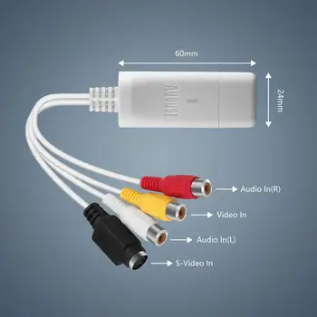 Rugpjūčio VGB300 Išorės USB2.0 Filmavimo Kortelė Suderinama 