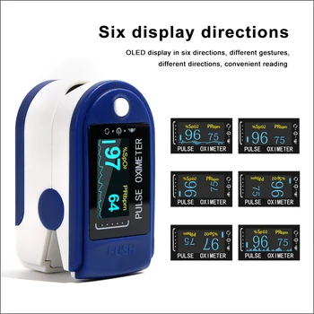 RZ Nešiojamų Piršto Oximeter Piršto PulseOximeter Medicinos Įranga Su OLED Ekranas Širdies ritmo Spo2 PR Impulso Oximeters