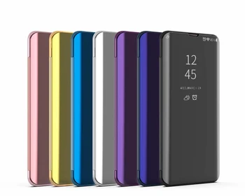 Samsung Galaxy S20 FE Atveju 2020 Prabangių Mados Odos Veidrodis, Flip Case for Samsung S20 FE S 20 S20FE Telefono Atvejais Coque