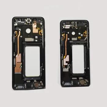 Samsung Galaxy S9 Plus G965 Vidurį Rėmo Plokštės Būsto Valdybos LCD Remti Vidurio Faceplate Bezel Pakeisti Remontas, Atsarginės Dalys
