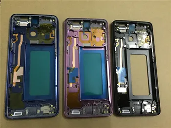 Samsung Galaxy S9 Plus G965 Vidurį Rėmo Plokštės Būsto Valdybos LCD Remti Vidurio Faceplate Bezel Pakeisti Remontas, Atsarginės Dalys