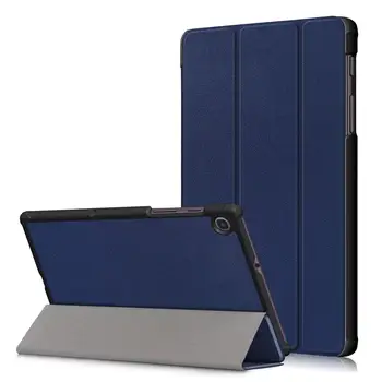 Samsung Galaxy Tab 8.4 2020 Ultra Plonas PU Odos Tri-Fold Case Cover for Samsung Galaxy Tab 8.4-colių Modelis SM-T307