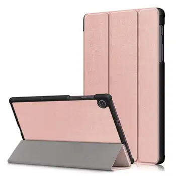 Samsung Galaxy Tab 8.4 2020 Ultra Plonas PU Odos Tri-Fold Case Cover for Samsung Galaxy Tab 8.4-colių Modelis SM-T307