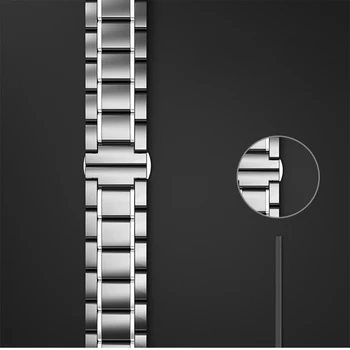 Samsung Galaxy Watch3 45mm 41mm Juostų 20mm 22mm Prabangių Verslo Keramikos Dirželis Galaxy Žiūrėti 46mm/Įrankių S3 Pasienio Apyrankė