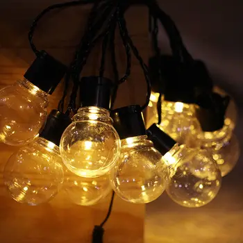 Saulės LED Stygos Light 5m Girlianda Vestuvių Styginių Šviesos Pasakų Šviesos Pasaulyje Girliandą Vandeniui Lauko Sodas, Dekoratyviniai LED žibintai