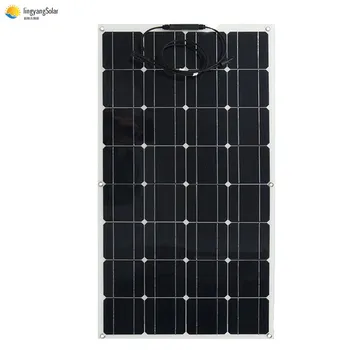 Saulės skydelis, kaina yra pigūs 100 w, lanksčius saulės skydelis, 12v baterijų įkroviklis monokristalinius ląstelių