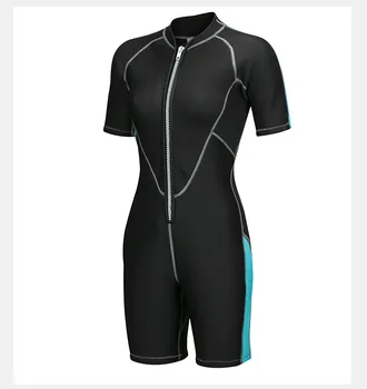 SBART 2mm Neopreno Wetsuits Vyrų ir Moterų Plaukimo Šlapias Kostiumai vientisas Tirštėti maudymosi kostiumėlis trumpomis Rankovėmis giluminį Nardymą, Banglenčių Wetsuits