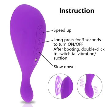 Seksualinės Sveikatingumo Klitorio Čiulpti Vibratorius G-spot Makšties Vibruojantis Dildo Banginio Formos Dvigubo Siurbimo Vibratoriai Sekso Žaislai Moterims