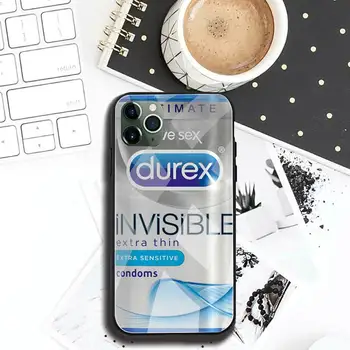 Seksualus prezervatyvą Telefono dėklas Grūdintas Stiklas iPhone 12 pro max mini 11 Pro XR XS MAX 8 X 7 6S 6 Plus SE 2020 atveju