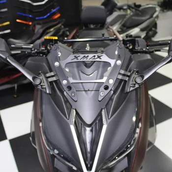 SEMSPEED Motociklo Šoninių Veidrodžių Mount GPS Navigacija, Laikiklis Laikiklis Komplektas Yamaha XMAX 250 XMAX 300 XMAX 125 XMAX400 2017-2020