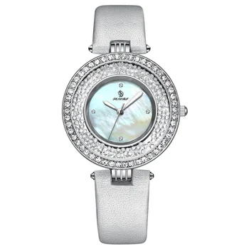 SENORS prekės ženklo žiūrėti moteris Mados Sidabro Juoda Prabangos Ponios Žiūrėti Moterų reloj mujer siųsti relogio zegarek damski Bayan Kol Saati