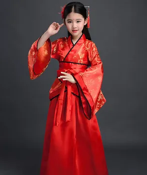 Senovės Kinų Suknelė Mergaitėms, Vaikams, Kimono Tradicinių Etninių Ventiliatorius Studentų Choras, Šokių Kostiumas Japonų Kimono Yukata Stilius