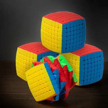 Shengshou Magnetinio 7x7x7 Magic Cube Konkurencijos Lenktynių Profesinės Įspūdį Magnetinio Greitis Kubo Žaislas Jutimo Žaislai, dėlionės, Žaislų, Dovanų