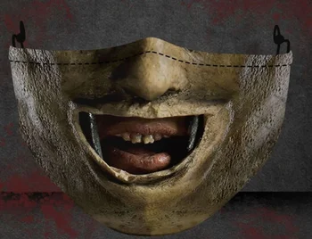 Siaubo 3D atspausdintas kaukės Helovinas šalis kaukės Unisex Suaugusiųjų vaiko dydį Įdomus vaidmenį vaidina, kaukės juokingas kaukes cosplay kaukės
