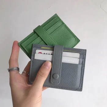 SIKU moterų oda kortelės turėtojas mados piniginės kortelės turėtojas prekės moteriška piniginė