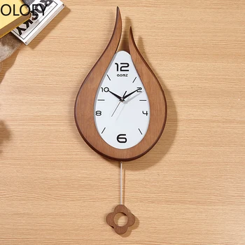 Silent Didelis Sieninis Laikrodis Minimalistinio Vaikų Kambarį Kūrybos Sieninis Laikrodis Švytuoklinis Laikrodis Namų Dekoro Šiaurės Kvarco Reloj De Sumalti