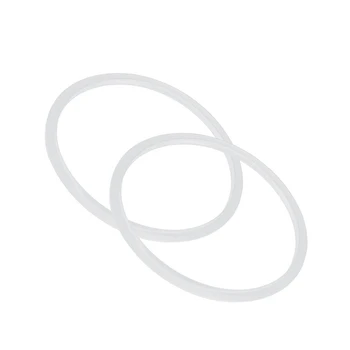 Silicone Sandarinimo žiedas slėgio viryklė 22 cm, vidinis skersmuo-2 vienetų, skaidri